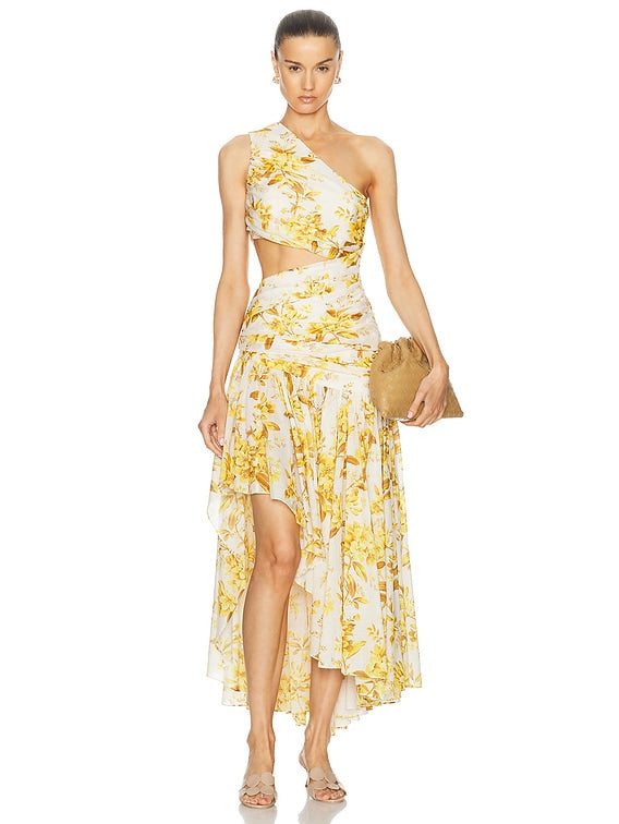 Golden Maxi Dress
