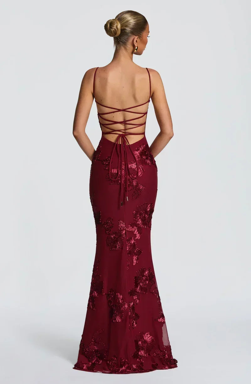 Velour Maxi Dress