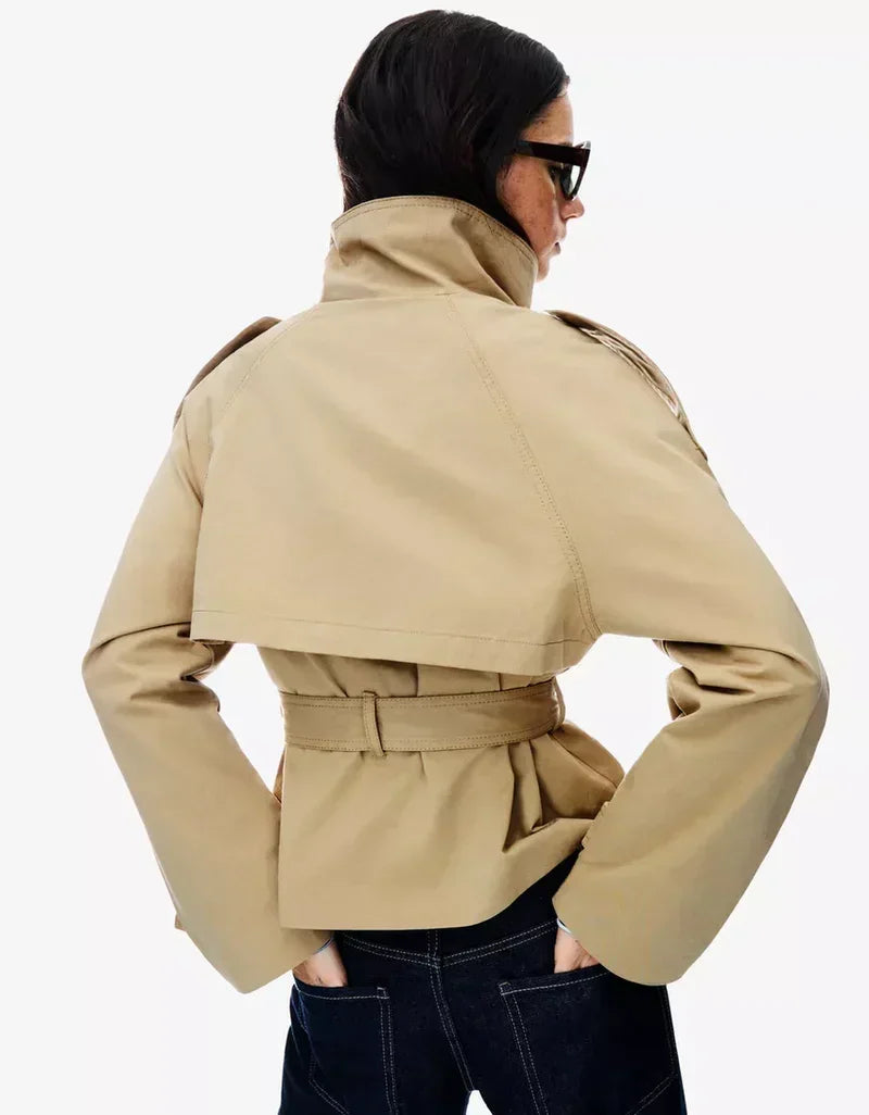 Elise Short Trench Coat