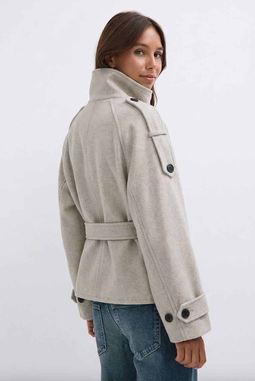 Safron Trench Coat