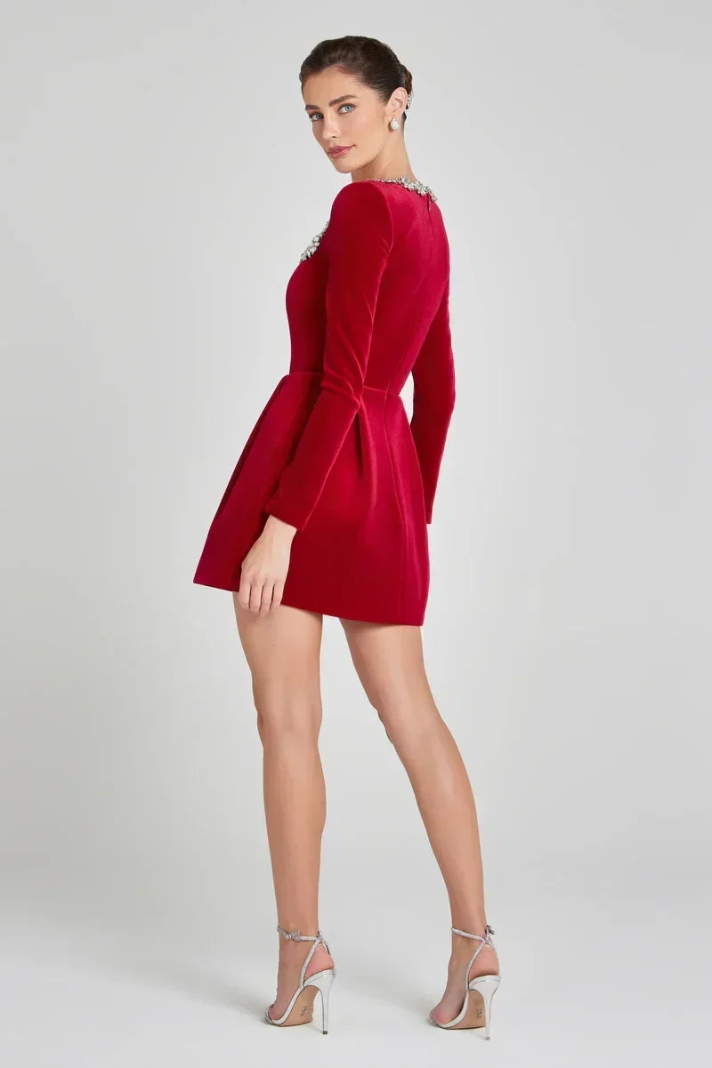 Elodie Velvet Dress