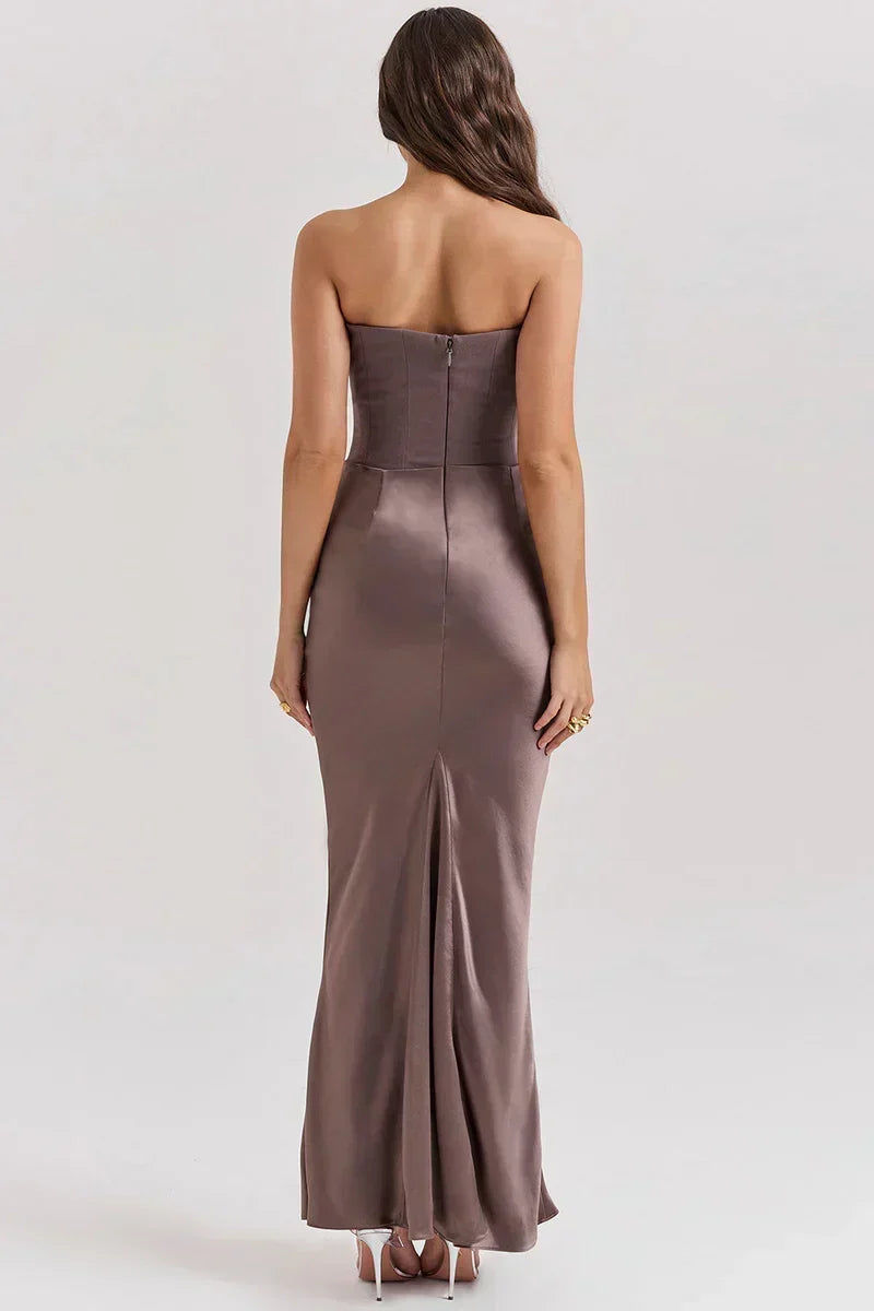 Bella Elegant Strapless Dress