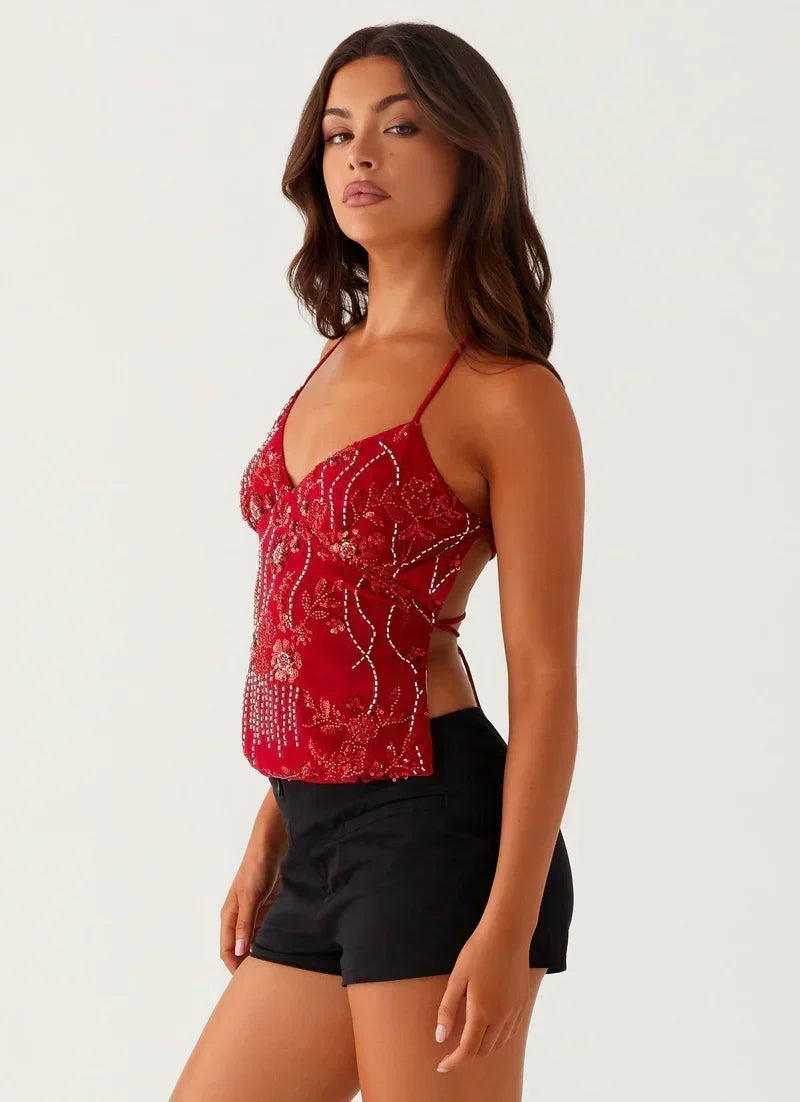 Chloe Sequin Top